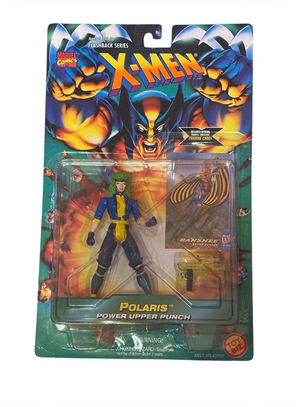 Vintage 1996 Toy Biz Marvel X-Men Polaris Action Figure MOC